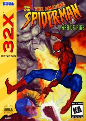 THE AMAZING SPIDER-MAN : WEB OF FIRE [USA] - Sega 32x () rom 